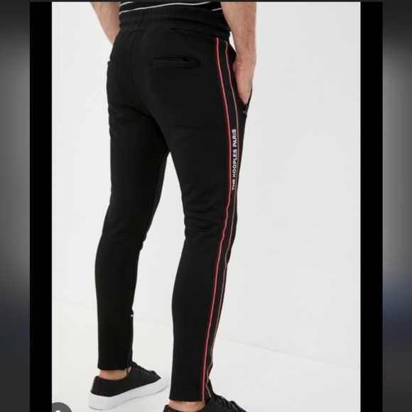 The Kooples Skinny Logo Track Pants